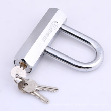 Hexagonal Round Steel U Padlock 110mm com cromado